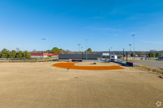 Eddie Bassham Field is where the Tigers of Mt. Pleasant High School practice baseball.