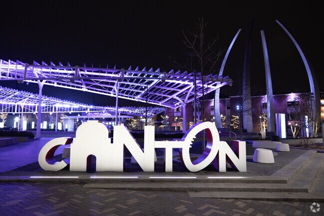 Cherry Avenue neighborhood is a very short drive from Downtown Canton.