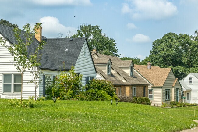 Homes within Rolling Green are close and great for low maintenance yard space.