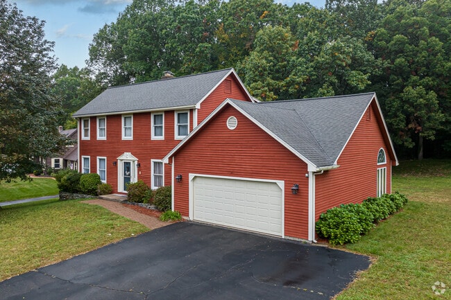 Colonial style homes are popular with residents in Hayden.