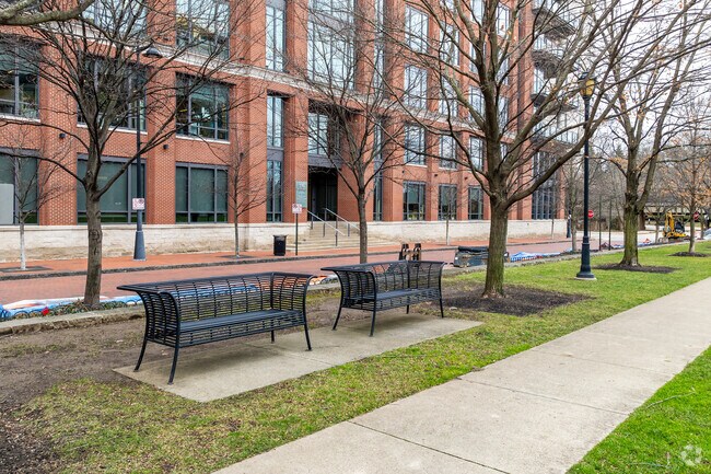 McFerson Commons is located in North Bank Park, Columbus, Ohio.