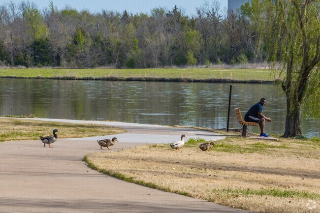 Heartland locals connect with nature while spending time at Heartland Park.