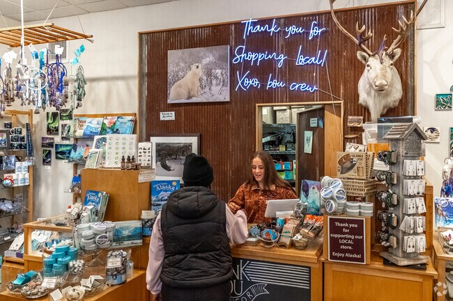 Caribou Crossings features handmade creations by over 60 local artists in Downtown Juneau.