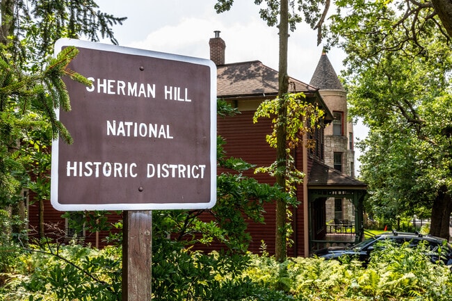 The Sherman Hill neighborhood is officially recognized as a Historic District.