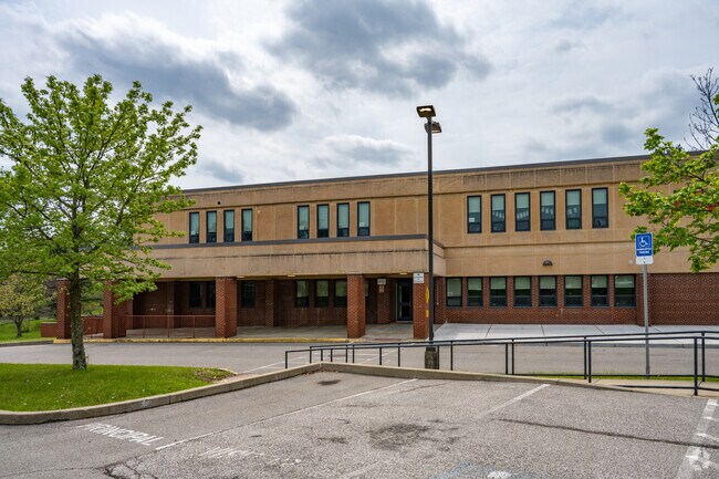 J. H. Brooks Elementary School teaches around 390 students in grades K through 4.