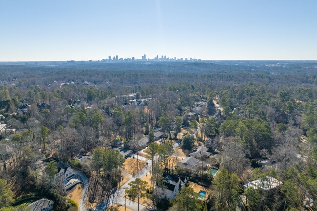 The Paces neighborhood is tucked away from the hustle and bustle of the city.