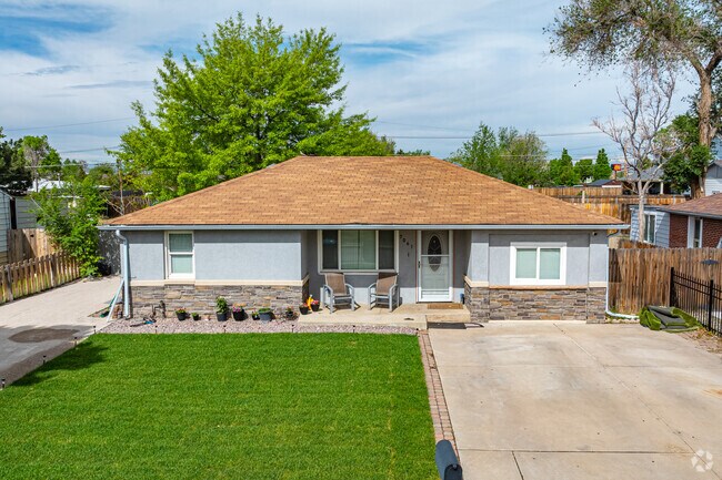 Spacious yards and cozy ranch style homes await in Commerce City’s Kemp area.
