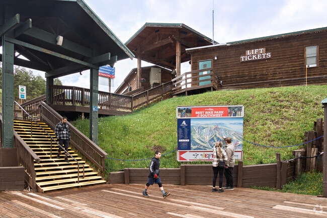 Angel Fire boasts the best bike and ski lifts in the southwest.