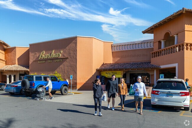 Bashas' is a popular grocery store located at the Carefree town center.