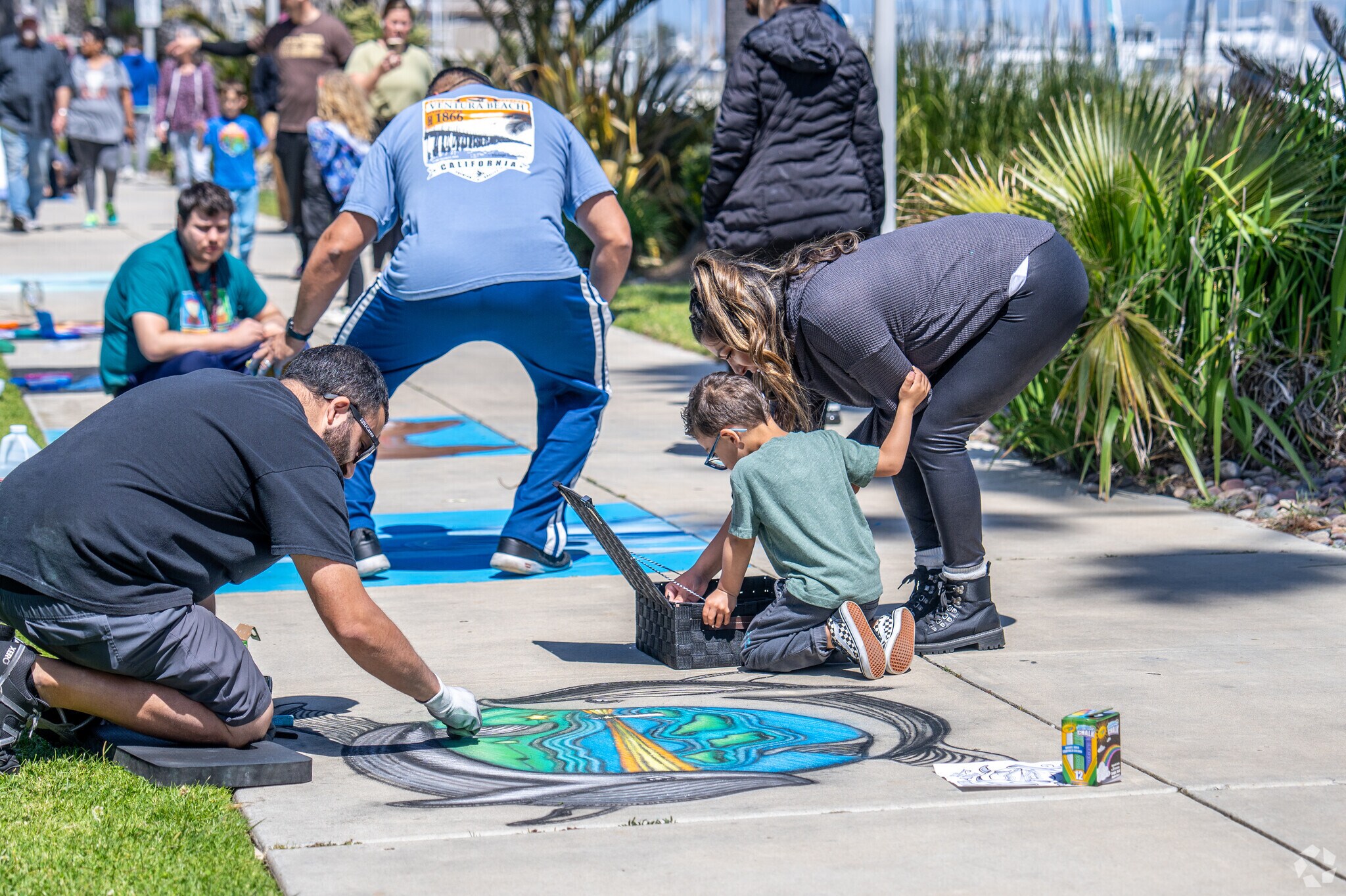 The Whale Festival takes place yearly at the Channel Islands Harbor.
