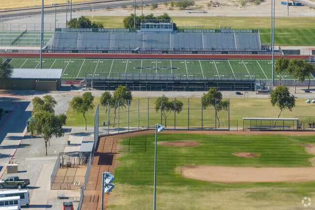 Youngker High School in Buckeye is rated at 5/10 from GreatSchools.com.