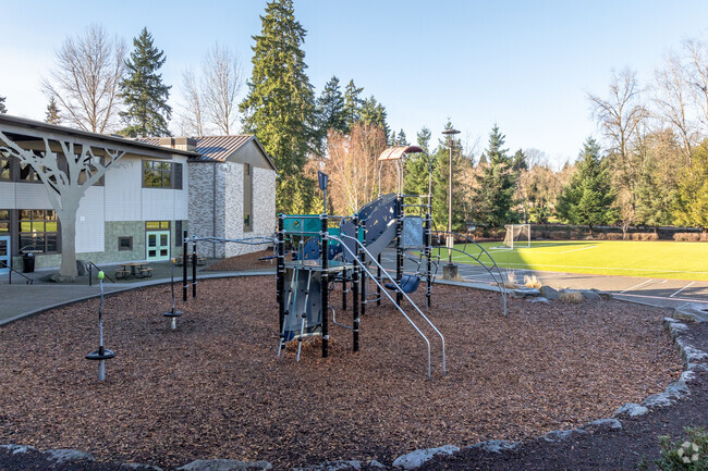 St. Thomas School playground.