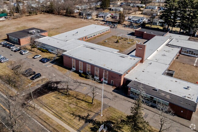 Hazardville Memorial Elementary School in Enfield, CT.