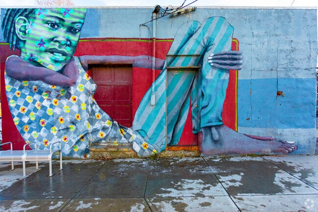 Local artwork uplifts residents on Second Avenue in Albany.