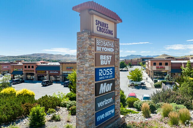 Sparks Crossing is one of several robust shopping centers in Sparks Galleria.