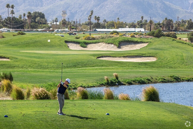 Cathedral City residents can play golf all year round at the Cimarron Golf Resort.