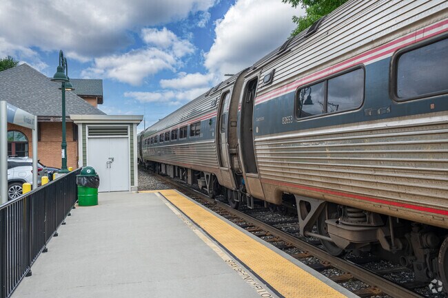 The Amtrak train makes a daily trip from Windsor to Washington D.C.
