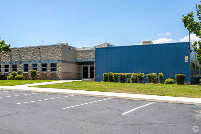 Step into Kucera Middle School through its inviting entrance.