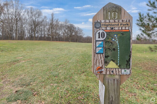 The course at Highland Park challenges guests to account for changes in elevation.