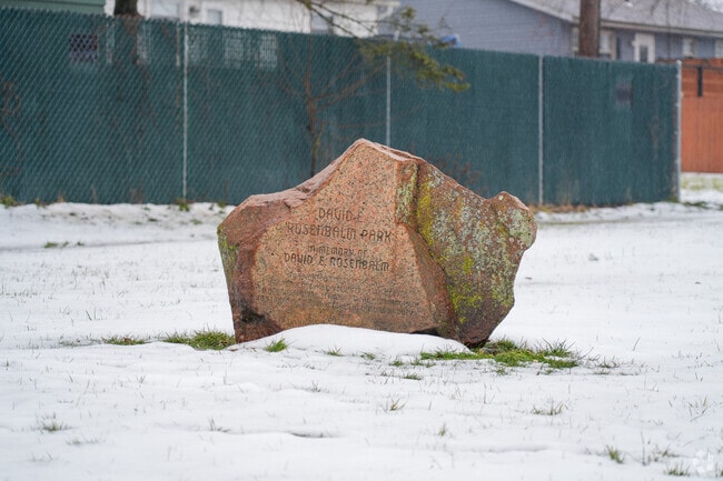 Parks in West Merrillville are often donated and dedicated to former residents.