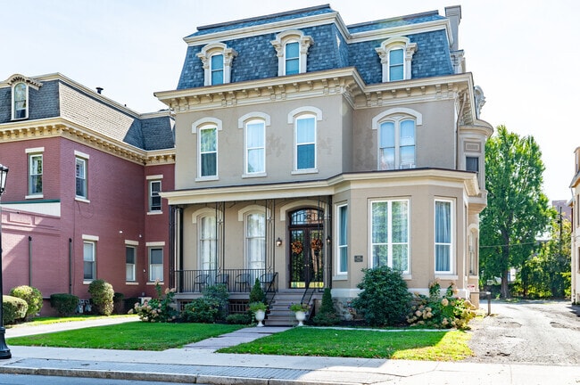 Wilkes-Barre is home to beautiful historical homes of the mid 19th century, including the Second Empire style.
