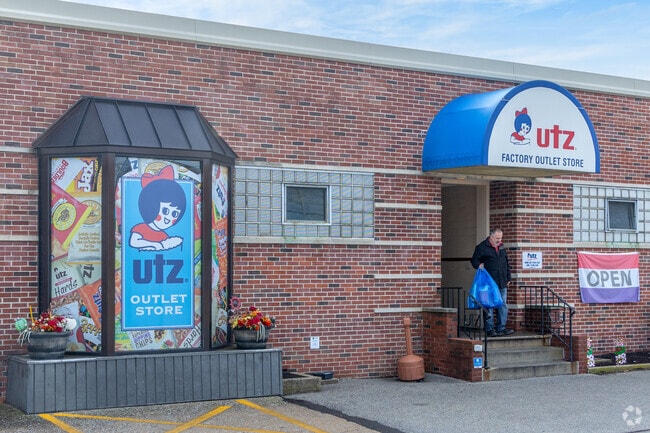 In Hanover Historic District, the Utz outlet store is loaded with bargains on its snacks.