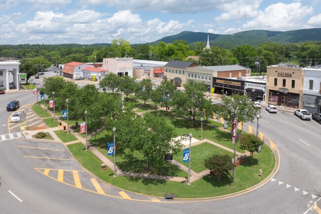 Jacksonville boasts a stunning mountainous backdrop that offers breathtaking views, making it an unforgettable destination.