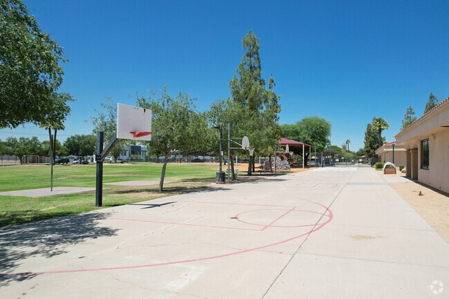 Encanto Elementary School in central Phoenix offers its students play areas during breaks.