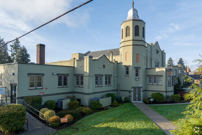 Mt. Scott Learning Center is an alternative high school on SE Holgate Blvd in Portland.