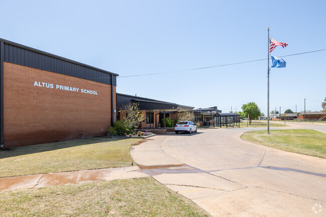 Students are challenged to succeed at Altus Primary School.