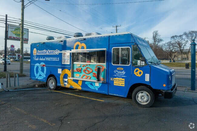 Auntie Anne's Pretzel food truck is a local favorite to get a quick snack.