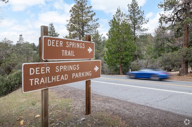 Deer Springs Trailhead is a great place to enjoy nature near Pine Cove.