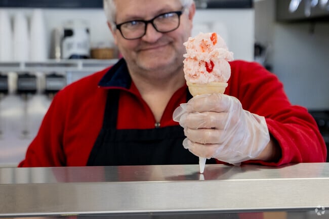 Kerber's Dairy is a famous ice cream spot in North Huntingdon that residents enjoy year-round.