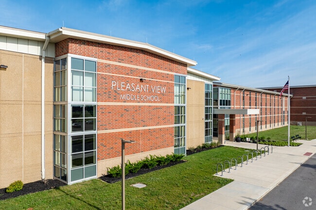 Pleasant View Middle School, serves students with disabilities by offering co-taught classrooms.