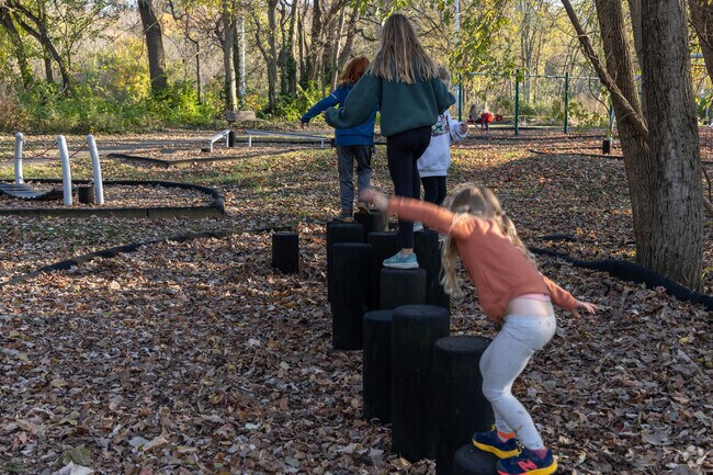 Thurman-Hutchins park near Brownsboro Village is a kid's paradise.