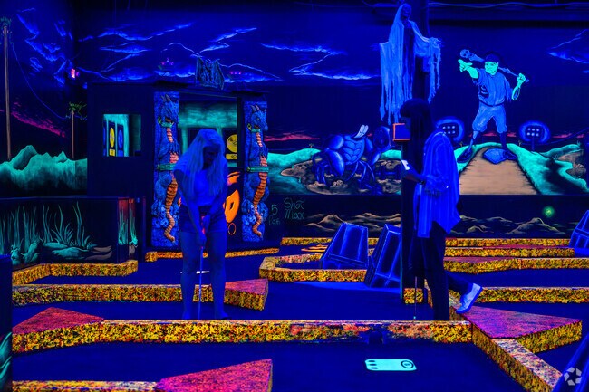 Monster Mini Golf in Jessup is a great spot for fun.