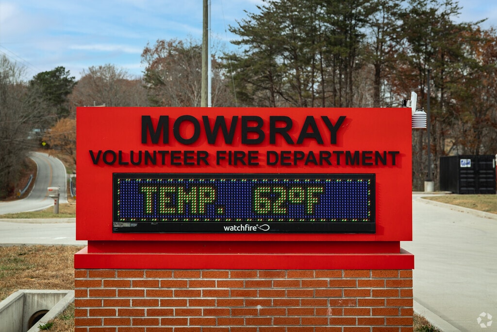 Mowbray has a new volunteer fire department facility.