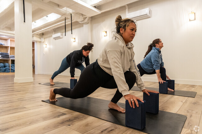 For a great workout, check out Yoga on Central in nearby downtown Chelmsford .