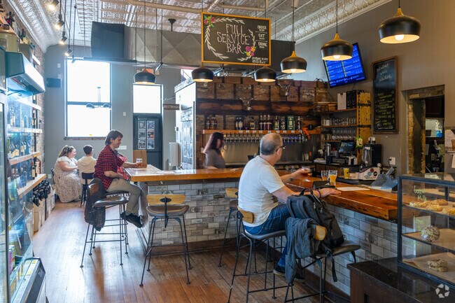 Relax at The Buzz Cafe near St Joes in Downtown Kenosha.