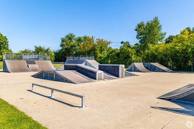 North of Regency is Antioch Skate Park, which has many ramps and rails to ride on.