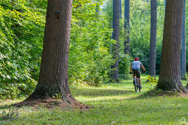 The bike trails at Moody Park are popular among Claremont Residents.