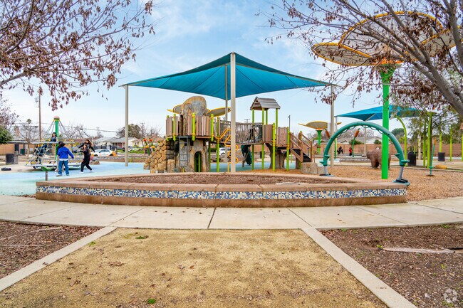 Camellia Park and Artivio Guerro Park are fun for kids in Southeast Village, Sacramento.