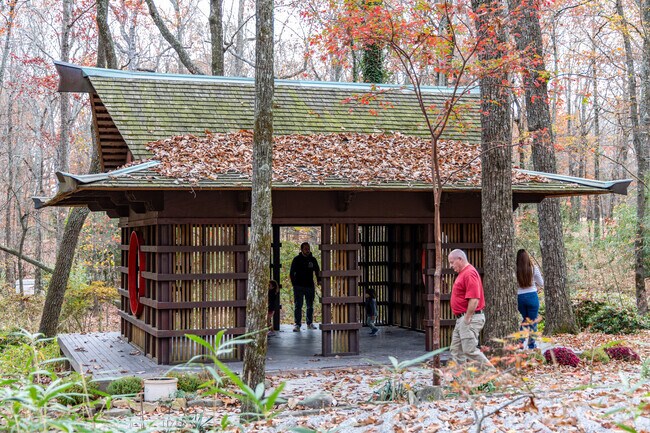 One of the most popular attractions at Monte Sano State Park is the Japanese Garden.