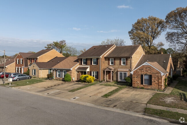 Kempsville Lake is a neighborhood predominantly consisting of townhouses.​