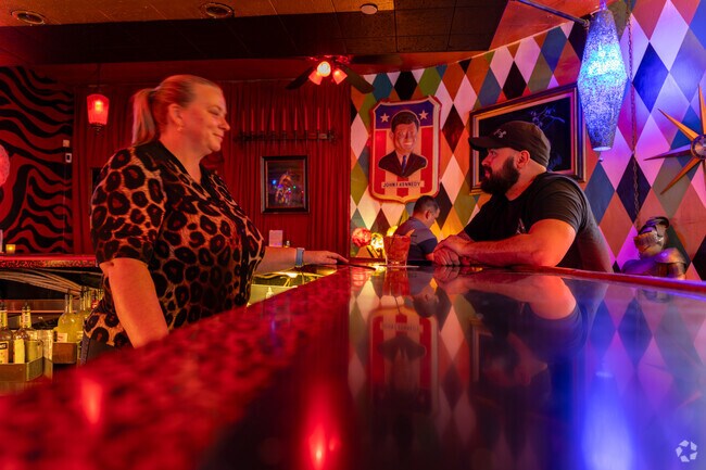The Shelter Bar is Tucson's only 1960's retro-lounge, just down the road from Doolen-Fruitvale.