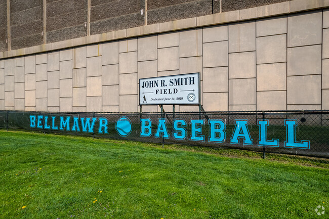 Play catch with the kids at the ball field at Bellmawr Park Elementary School in Bellmawr, NJ.