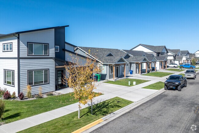 Contemporary new homes in Flanders Creek offer sleek design and modern living spaces.