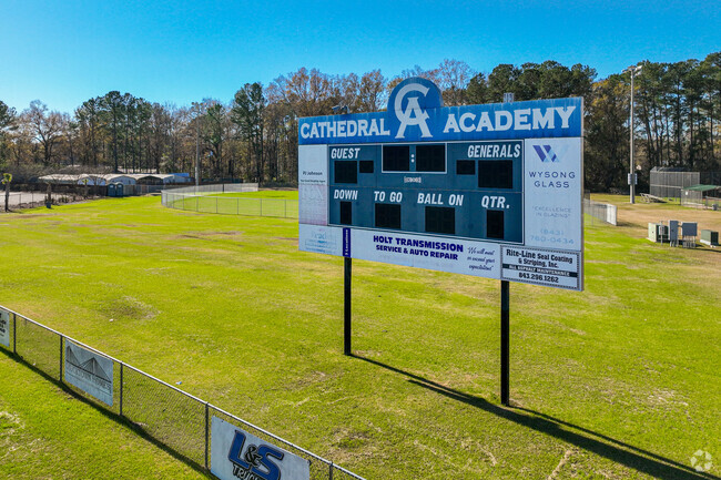 Cathedral Academy is well equipped with athletic tools for students.