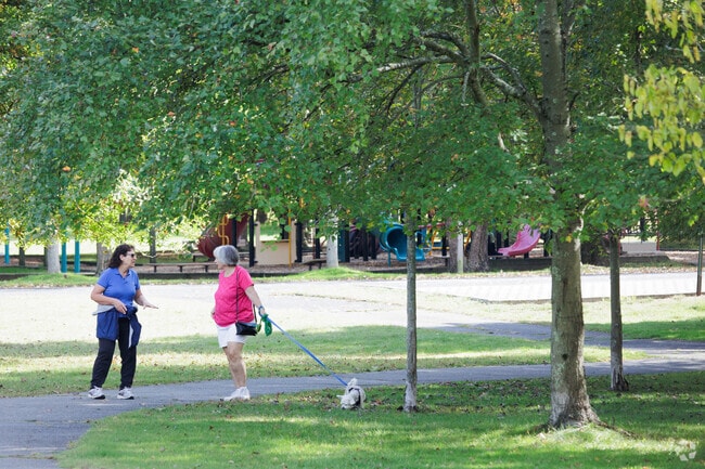 Pascack Brook County Park welcomes dogs on its walking trails.