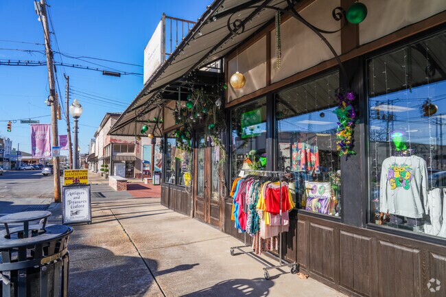 Antique Alley is filled with charming local antique shops.